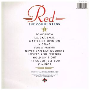 Communards - Red (35th Anniversary) | Vinilo
