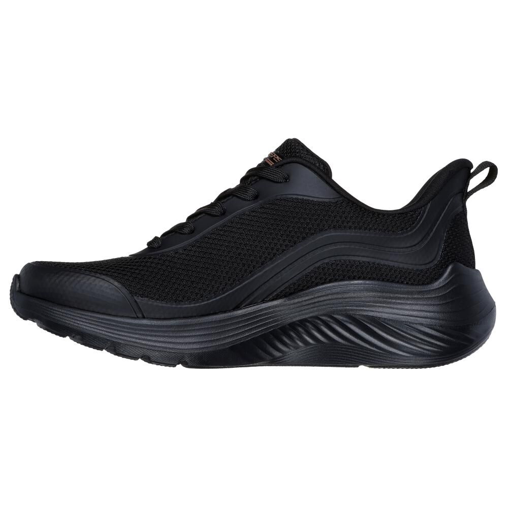 Zapatilla Urbana Mujer Skechers Bobs Squad Waves Negro image number 2.0