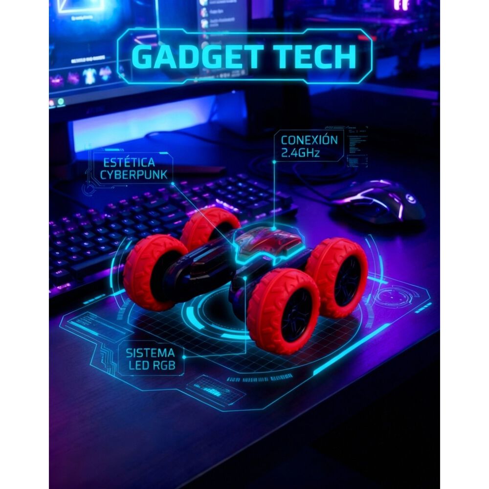 Auto Radio Controlado Extremo Doble Traccion Giro 360&deg; image number 2.0