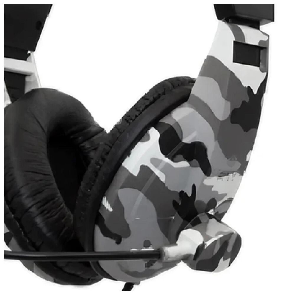 Audifonos Gamer Overear Jack 3.5mm Mimetizado Gris image number 2.0