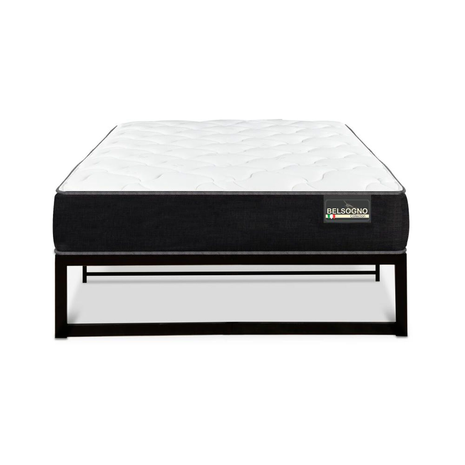 Cama Iron Smart Belsogno Plus / 1.5 Plazas / Base Normal image number 0.0