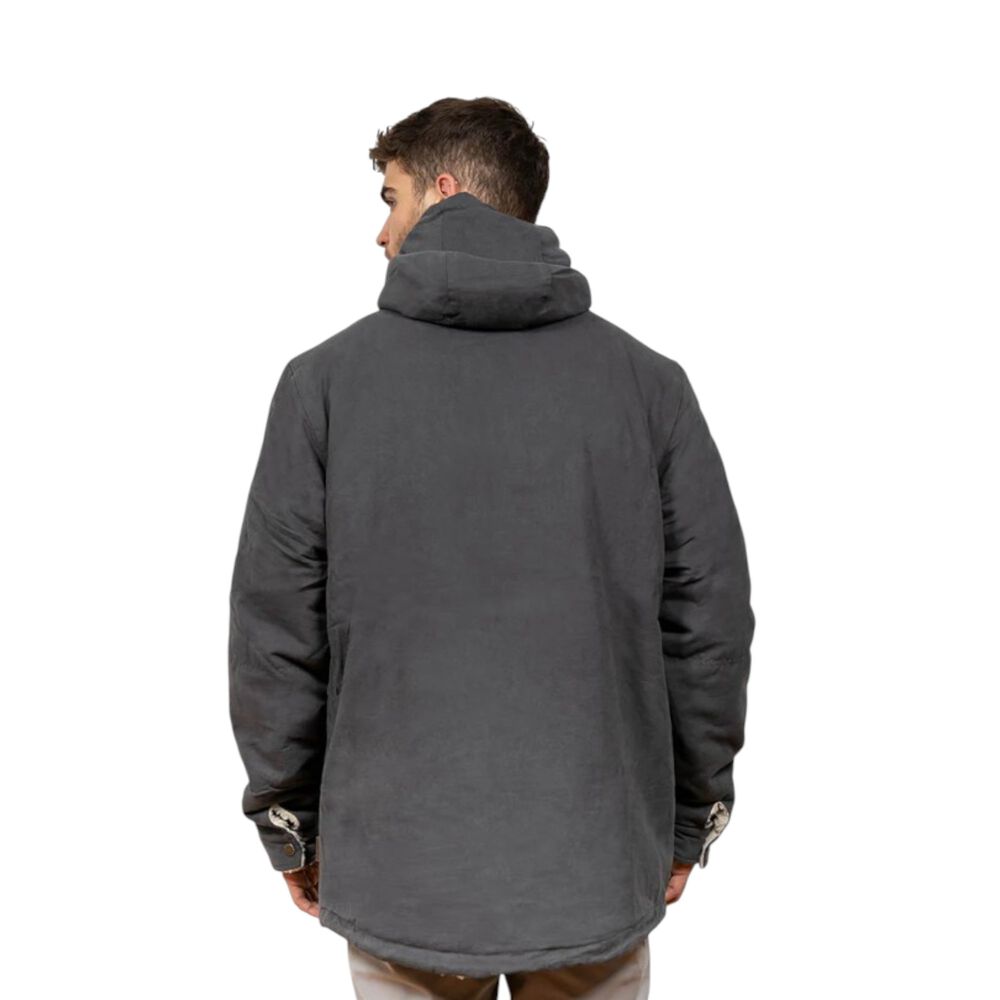 Chaqueta Canvas Reversible Woodstone Gris Hombre Falcone image number 6.0