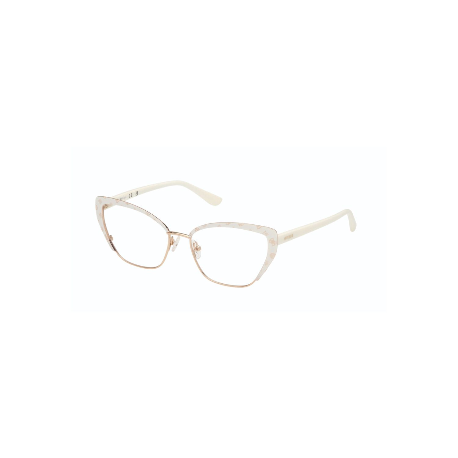 Lentes &Oacute;pticos Blanco Guess image number 0.0