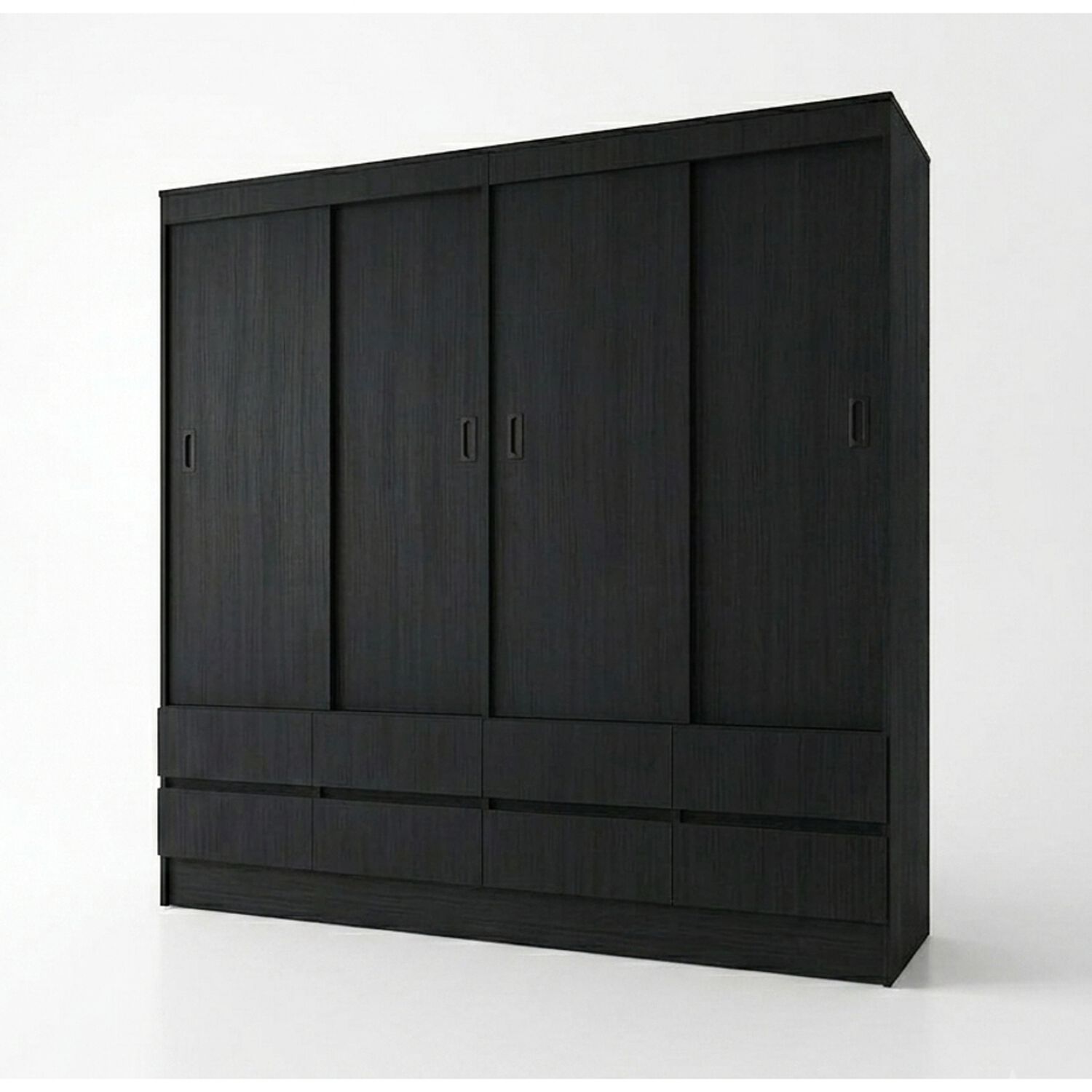 Cl&oacute;set Cic Black / 4 Puertas / 8 Cajones image number 1.0