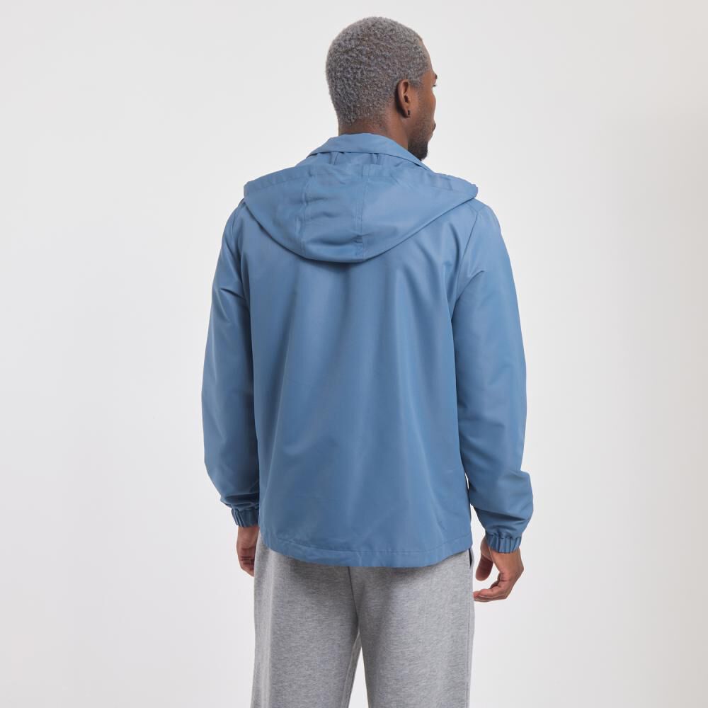 Chaqueta Deportiva Rayas Slim Cuello Alto Hombre Wetland image number 3.0