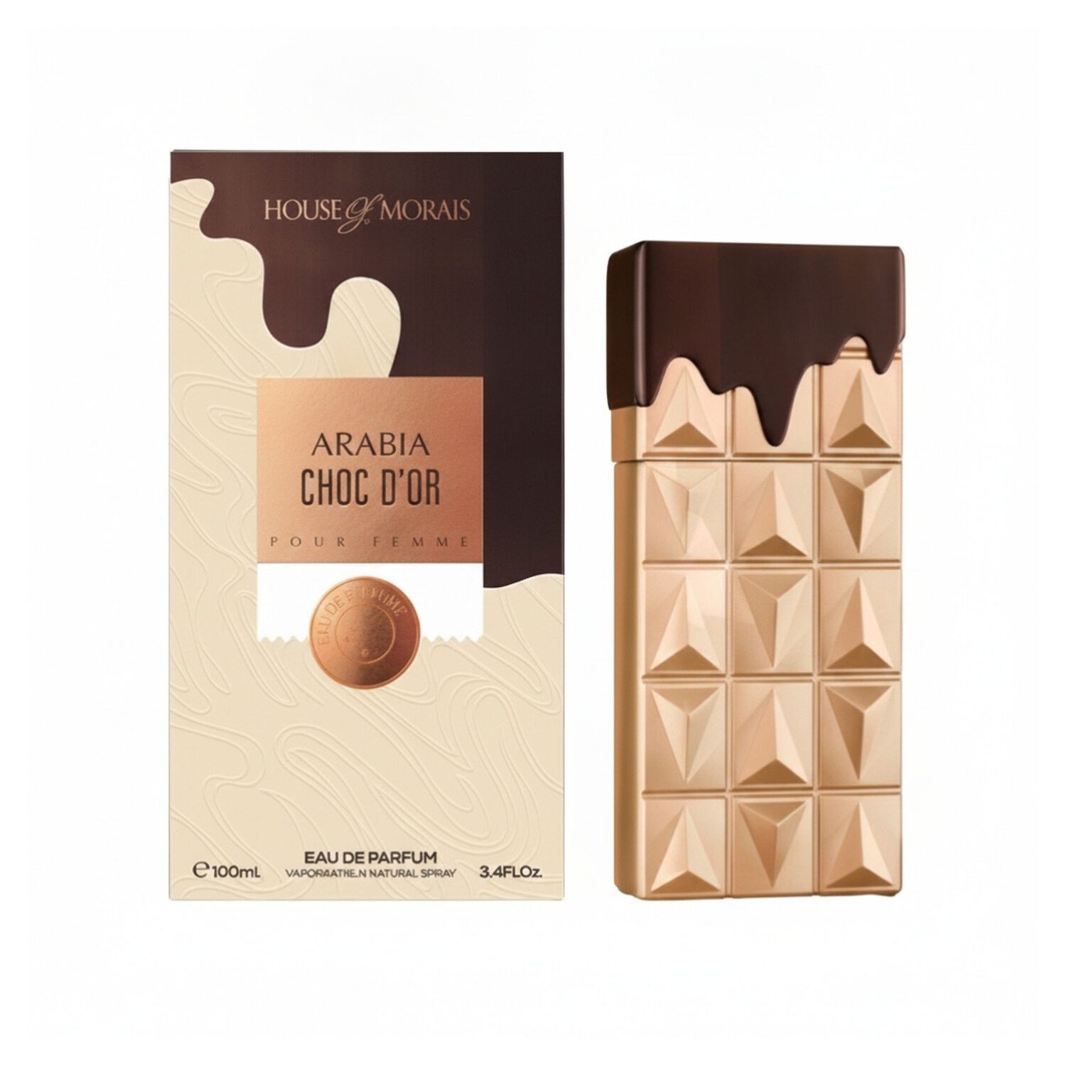 House Of Morais Arabia Choc D&acute;or Edp 100 Ml image number 0.0