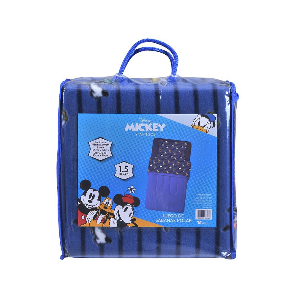 Juego De Sábanas Polar Mickey Classic / 1.5 Plazas image number 2.0