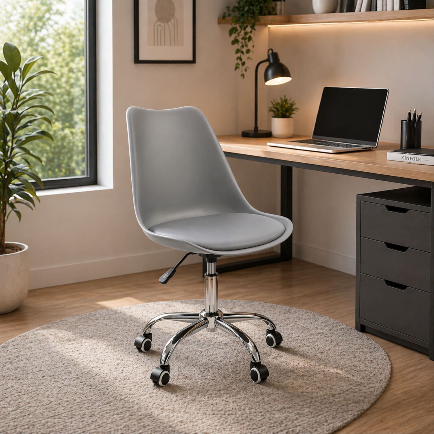Silla De Oficina Ergon&oacute;mica Shanghai Altura Ajustable image number 0.0