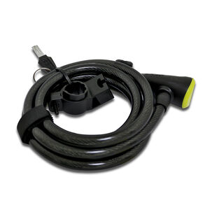 Candado On Guard Espiral Ns 180x12mm Amarillo
