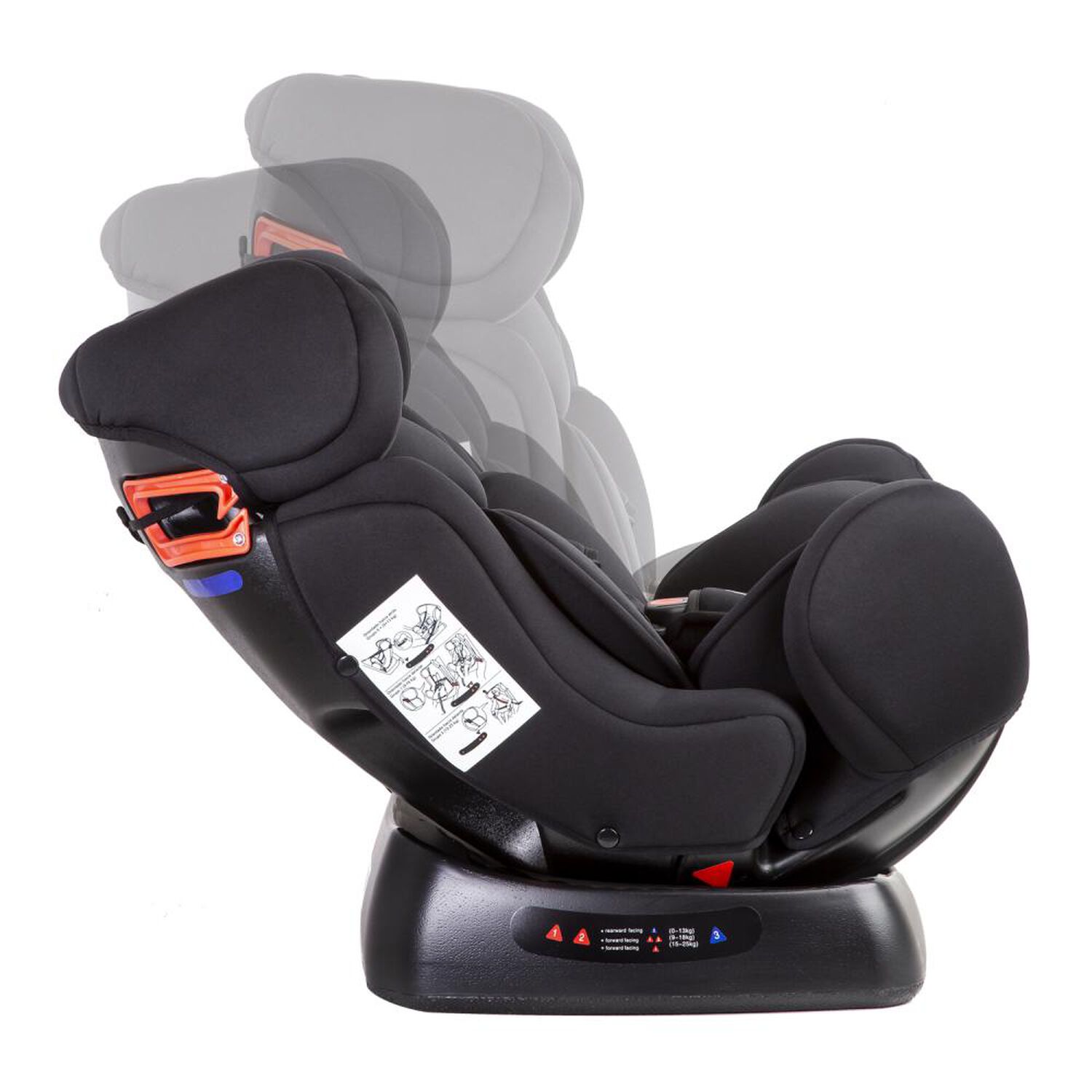 Silla De Auto Bebesit Convertible Orbit Lx Negro image number 5.0
