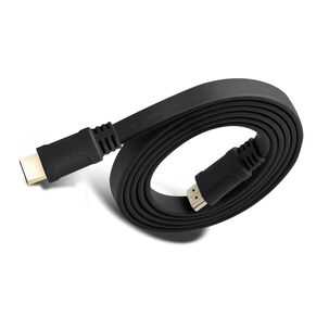 Cable Hdmi Plano De 3 Metros Con Compatibilidad 4k/fhd Ft30