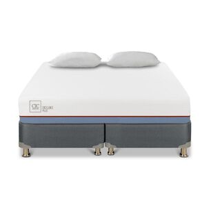 Cama Americana Cic Excellence Plus / 2 Plazas / Base Dividida + Almohadas