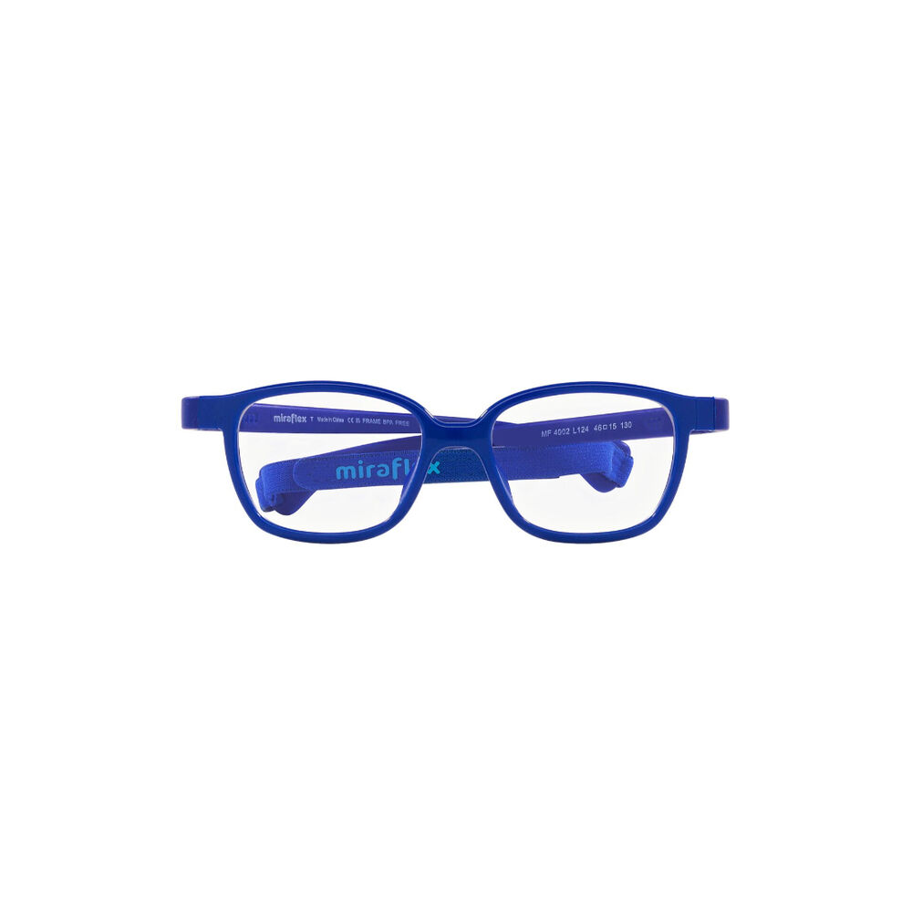 Lentes Ópticos Azul Con Correa Miraflex Para Niños image number 0.0