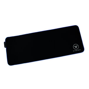 Mouse Pad Gamer Luces Led Rgb Negro