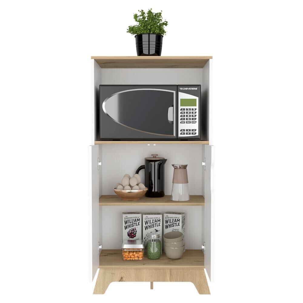 Mueble Microondas Tuhome Microondas Bi Color / 2 Puertas image number 3.0