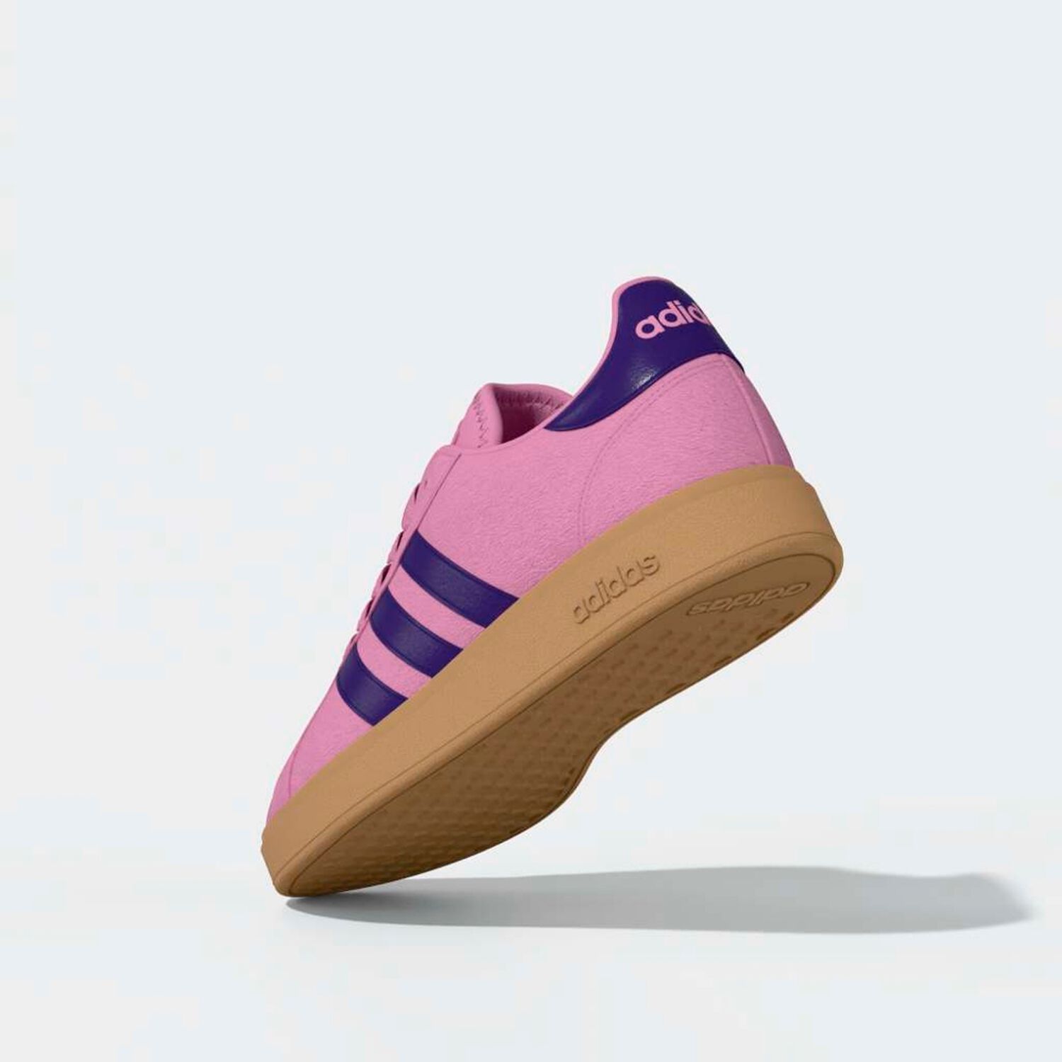 Zapatilla Urbana Mujer Adidas Grand Court Base 00s Rosado image number 8.0