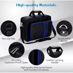 Bolso Antigolpes Viaje Compartimiento Para Consola Ps5