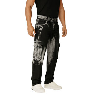 Pantalon Cargo Acid Wash Hombre Spain