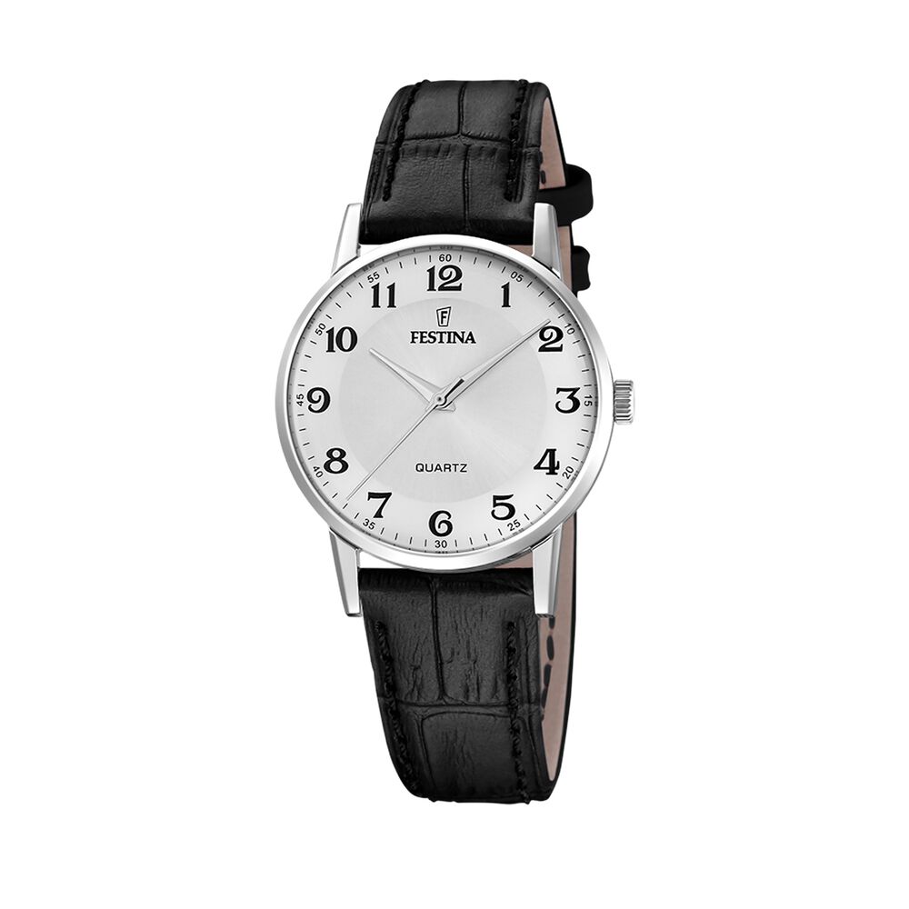 Reloj F20691/1 Festina Blanco Mujer Correa Cl&aacute;sico image number 0.0