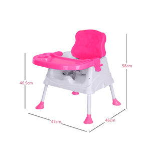 Silla De Comer Para Bebe / Ni&ntilde;o Altura Ajustable 3 En 1