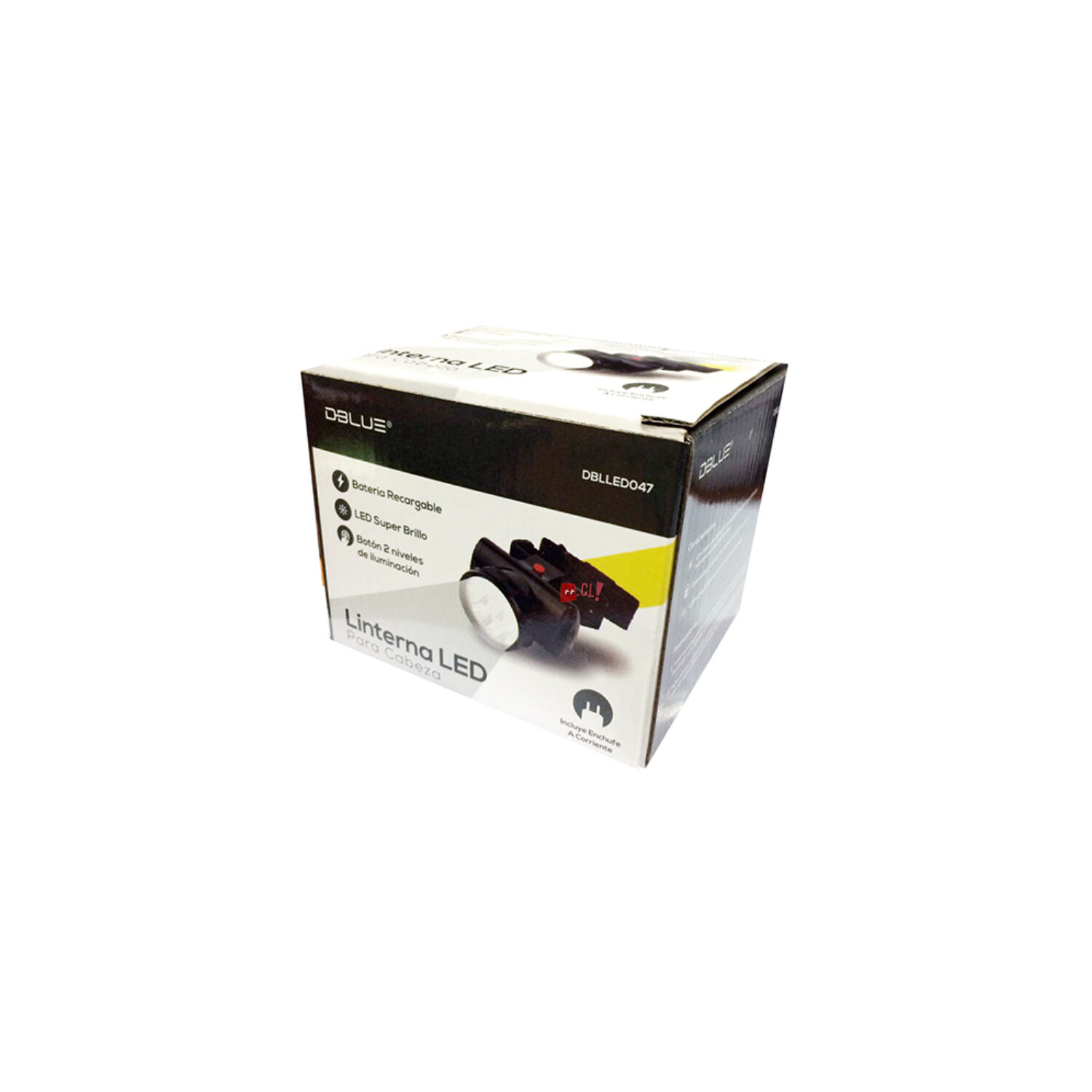 Linterna Led Cintillo Cabeza Super Brillo Recargable - Ps image number 1.0