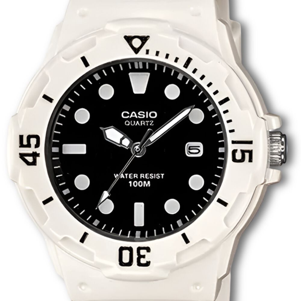 Reloj Casio De Niña / Mujer Lrw-200h-1evdf Blanco / Negro image number 1.0