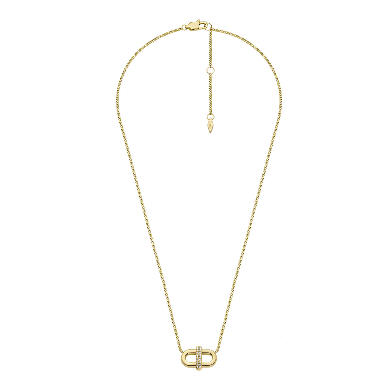 Collar Fossil Jf04582710 Dorado Mujer image number 0.0
