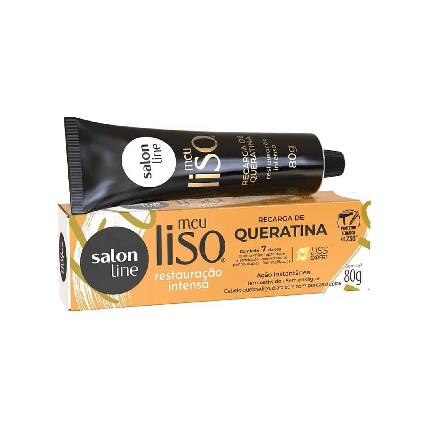 Recarga De Queratina Restauracion Intensa Meu Liso 80gr Salon Line image number 0.0