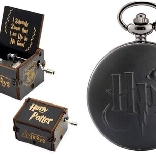 Reloj De Harry Potter + Caja Musical