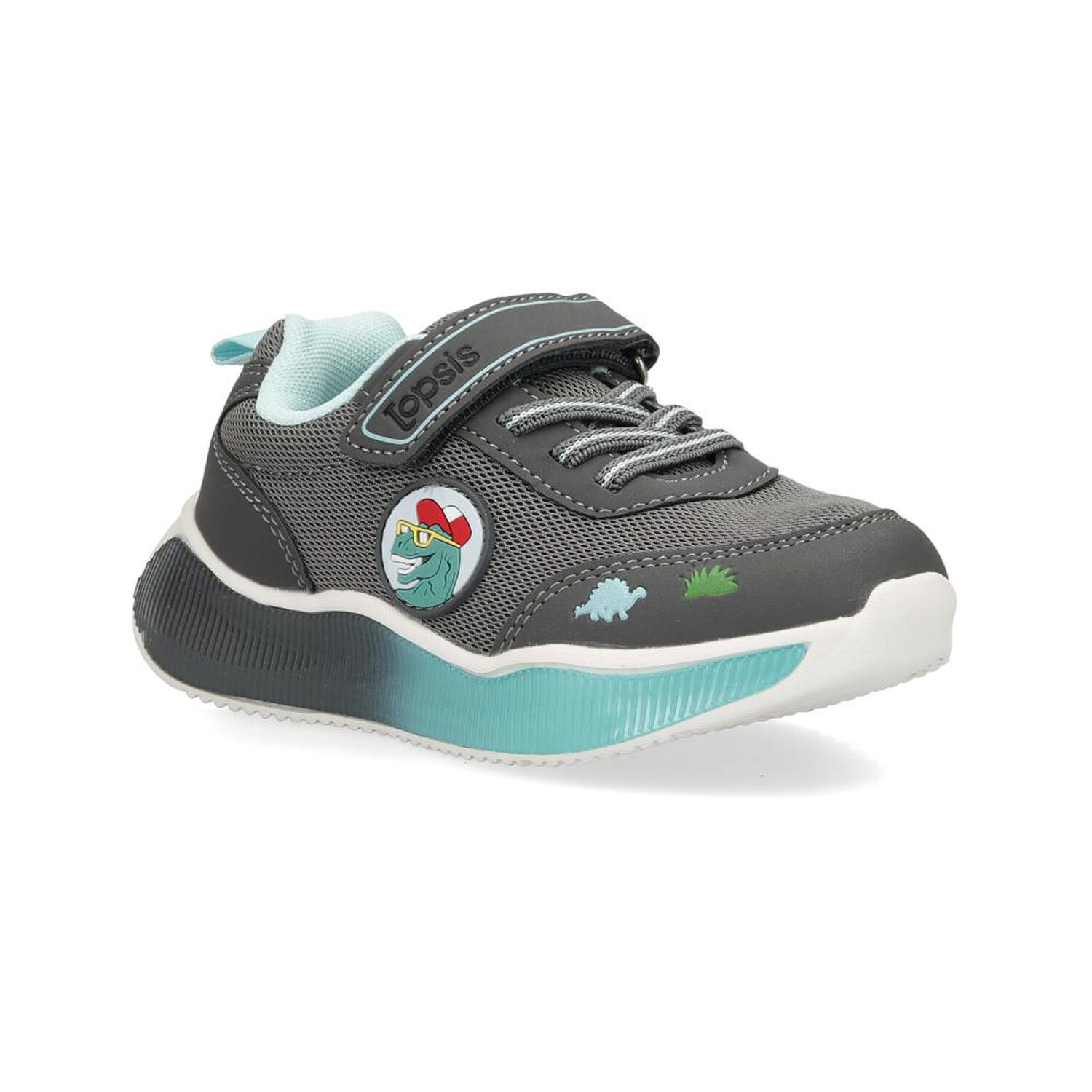 Zapatilla Infantil Ni&ntilde;o Topsis Grey image number 0.0