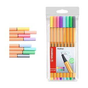 Stabilo Point 88 Pastel 8 Colores