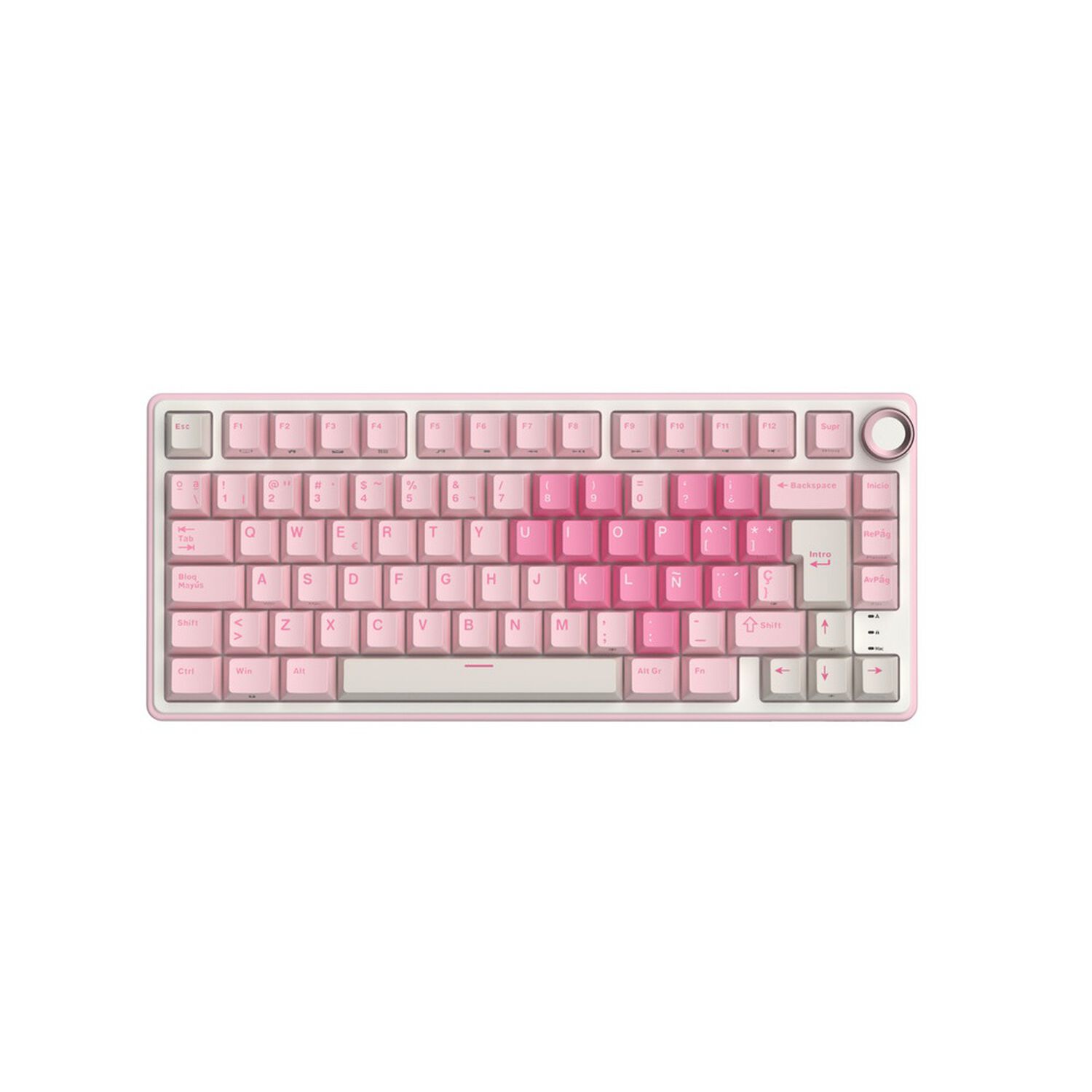 Teclado Mec&aacute;nico Rk R75 Pink Melody 75% Espa&ntilde;ol Rk image number 1.0