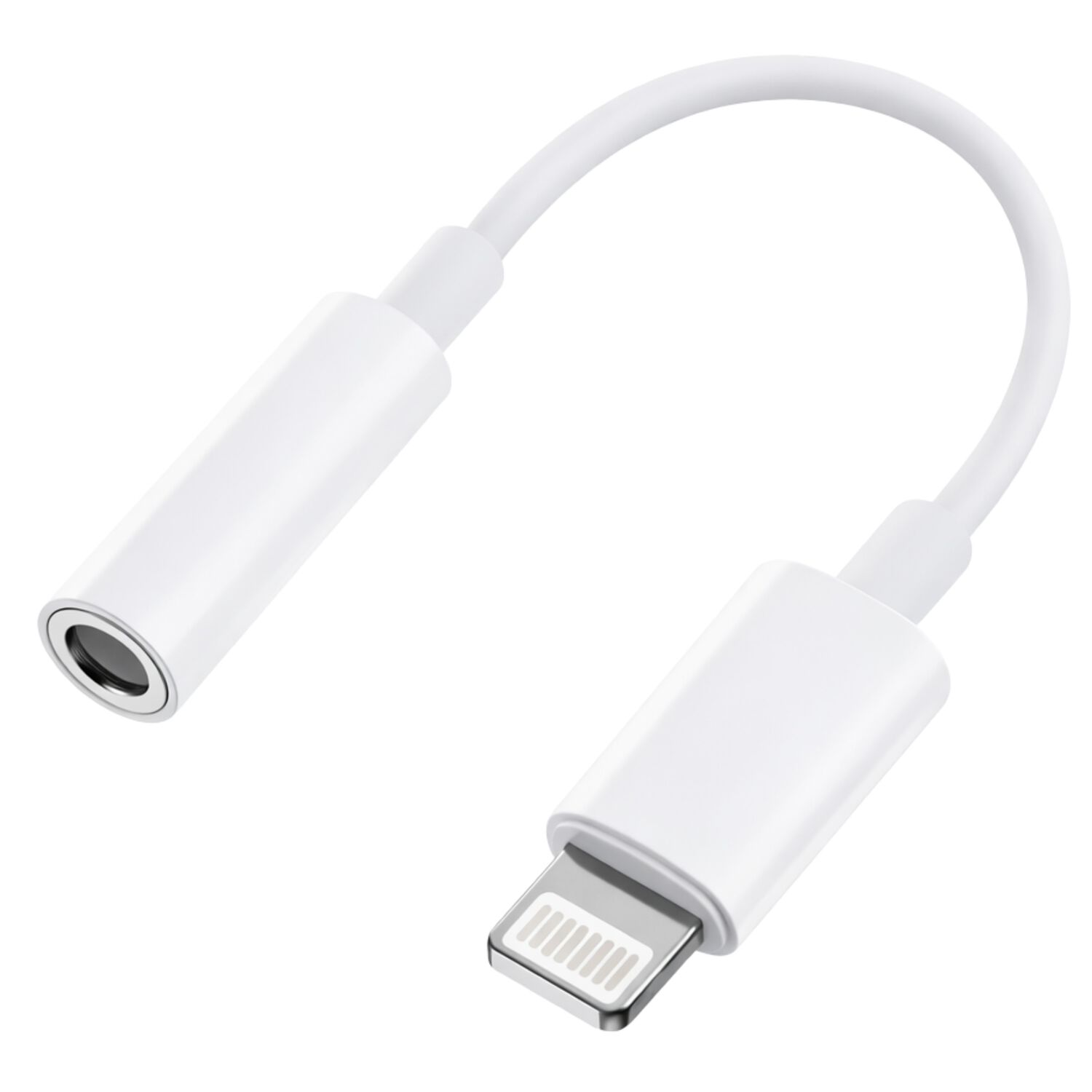 Adaptador De Aud&iacute;fonos Compatible Iphone Lightning A Jack 3.5mm image number 1.0