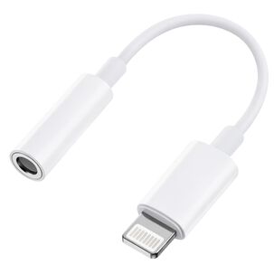 Adaptador De Aud&iacute;fonos Para Iphone Lightning A Jack 3.5mm