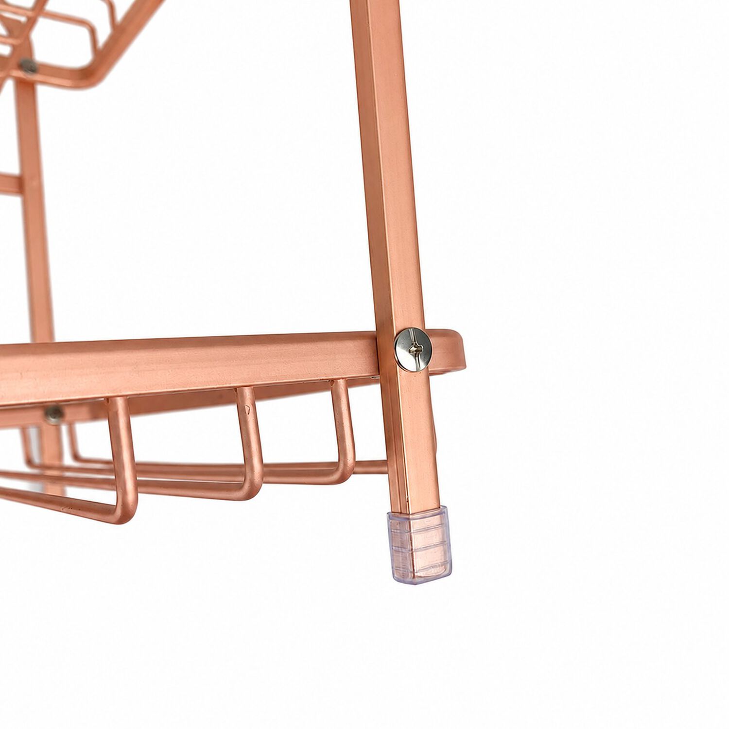 Secaplatos Escurridor De Aluminio 2 Niveles Rose Gold image number 4.0