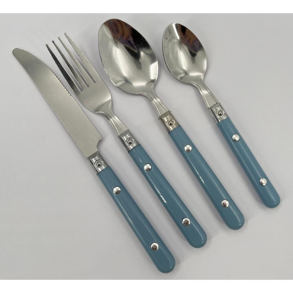 Cubiertos De Mesa Belle Noite Lavanda 16p / 16 Piezas image number 1.0