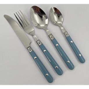 Cubiertos De Mesa Belle Noite Lavanda 16p / 16 Piezas