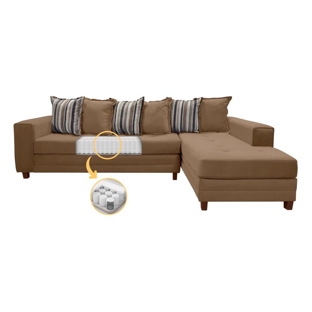 Sofá Seccional Living Factory New Venecia / 4 Cuerpos image number 6.0