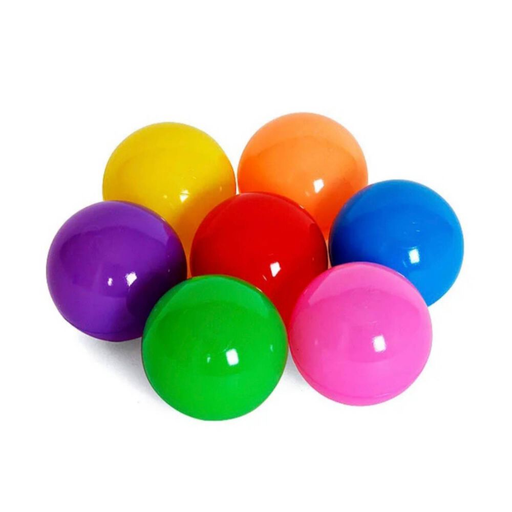 Pack De 500 Pelotitas De Colores 5x5 Cm image number 2.0