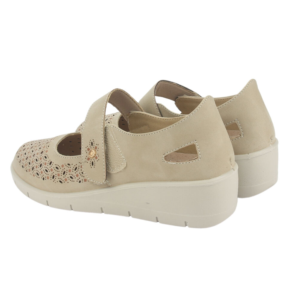 Zapato Chalada Mujer Cona-1 Beige Casual image number 5.0