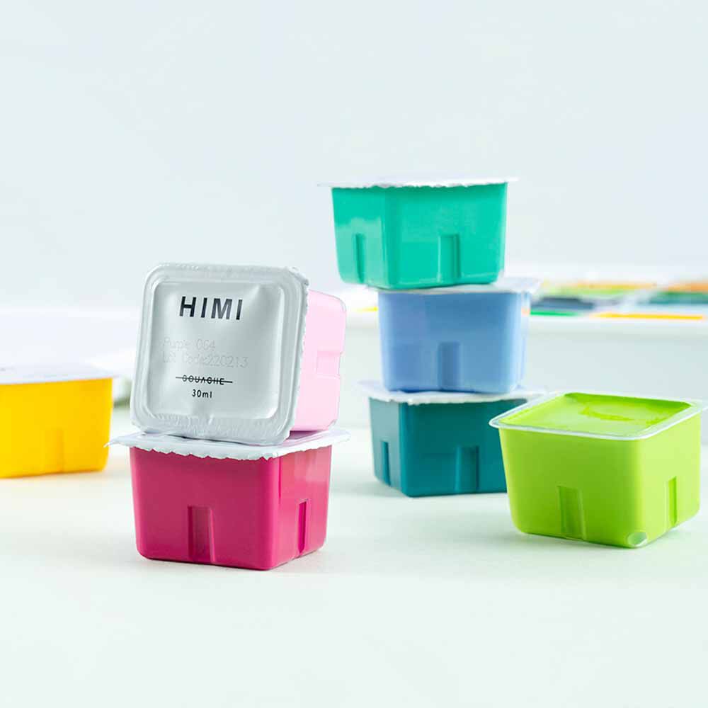 Set Himi Gouache 56 Colores / 30gr (estuche Blanco) image number 5.0