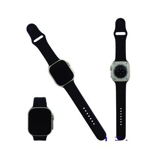 Smarwatch T Ultra + 7 Correas Reloj Inteligente Notificaciones Redes Sociales, Llamadas, Bluetooth, Musica, Et
