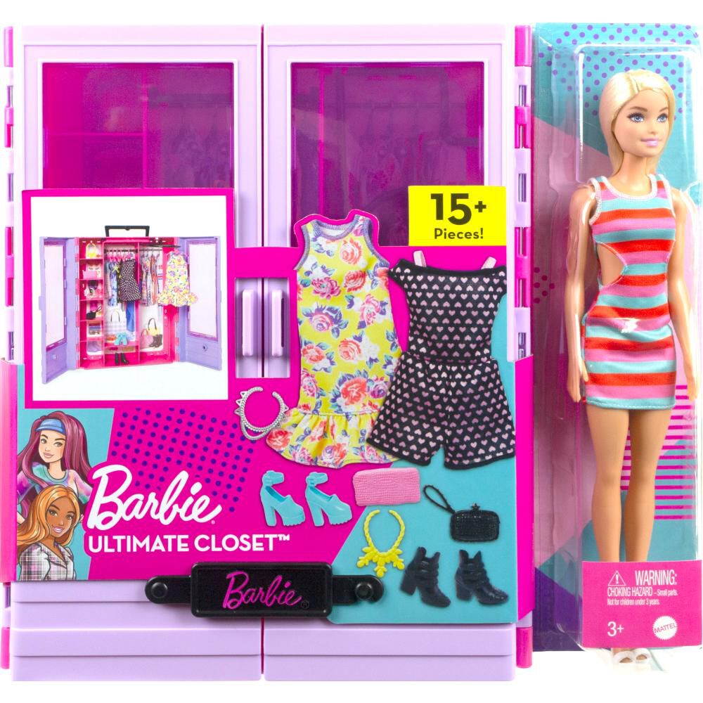 Mu&ntilde;eca Barbie Nuevo Closet De Lujo image number 2.0