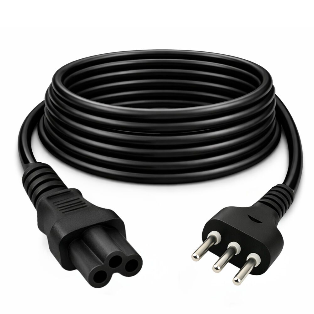 Cable De Poder Tipo Tr&eacute;bol 1.8 Mt Reforzado 220v / 3 Pin image number 4.0