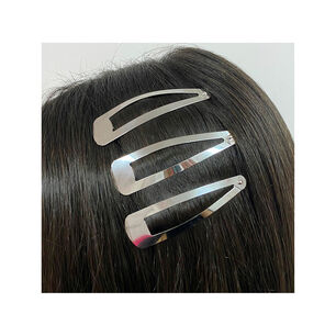 Set Clip Ovalado Besty Plateado 3u Plateado