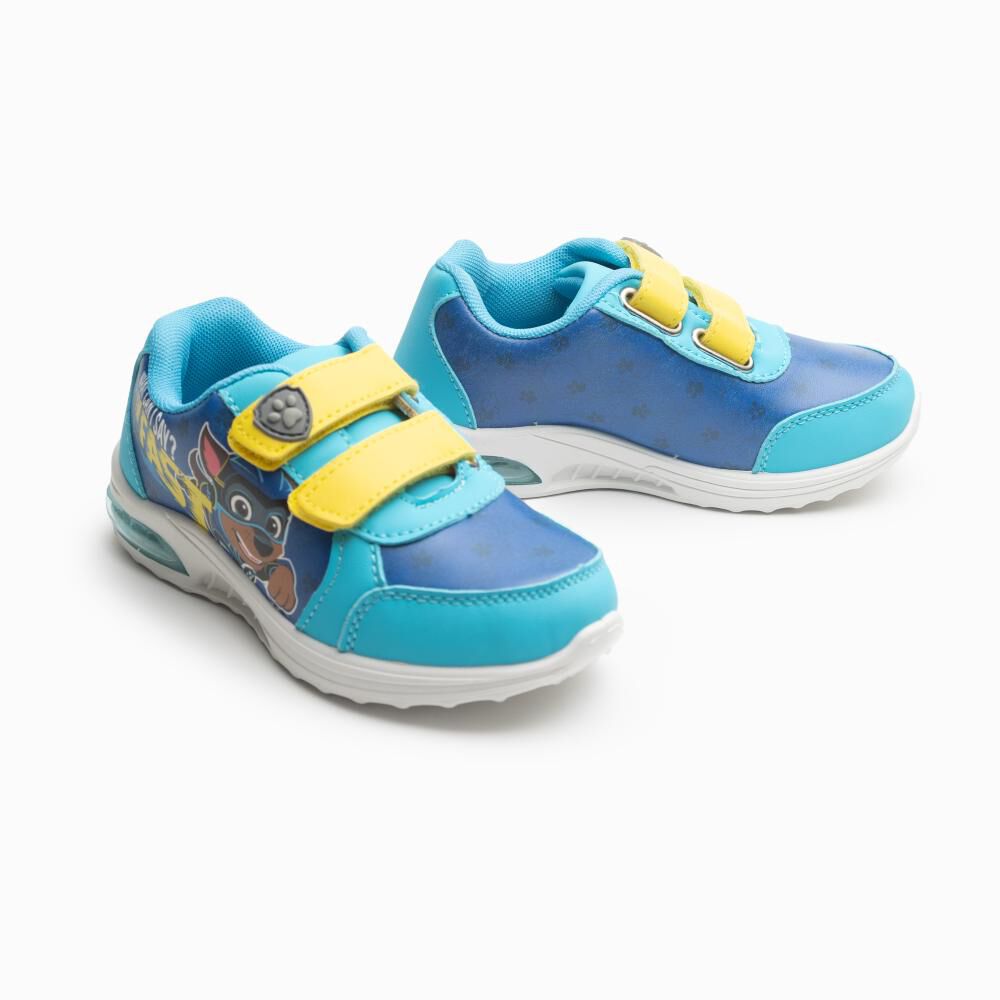 Zapatilla Infantil Con Luces Ni&ntilde;o Paw Patrol Azul image number 1.0