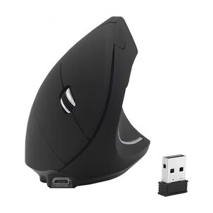 Mouse Vertical Inal&aacute;mbrico Recargable Ergonomico