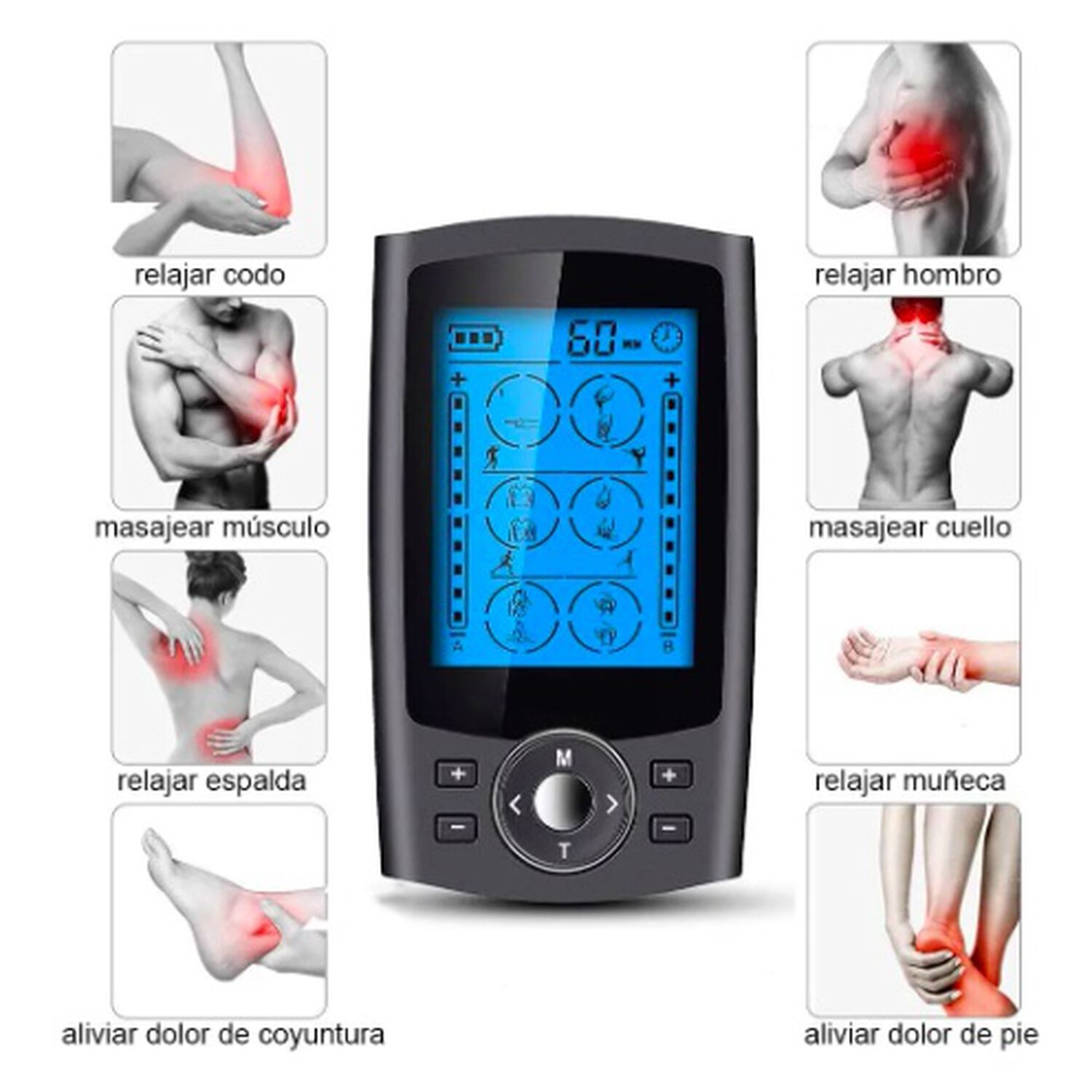 Tens Electroestimulador Muscular image number 2.0