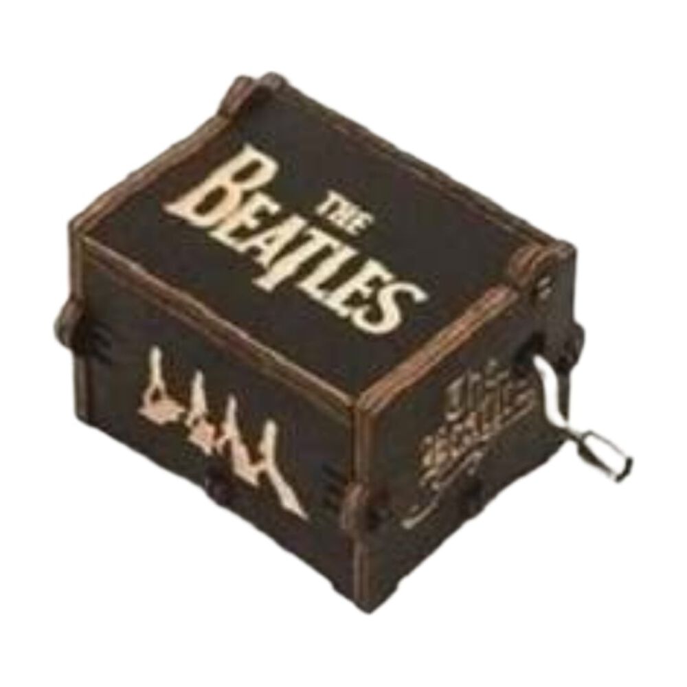Caja Musical Negra The Beatles Let It Be image number 0.0