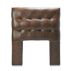 Respaldo Alicante Con Patas Pu 1 Plaza Café Oscuro